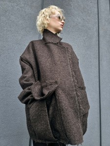 KURTKA "RAW COCOON"